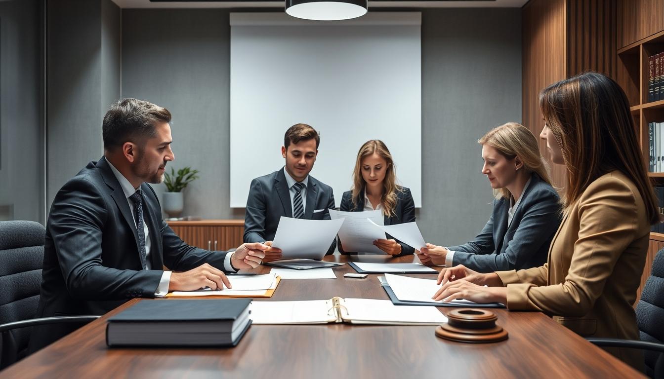 Senior legal support team